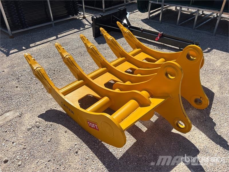 TOFT 10R 66 in Excavator Rake - Fits Cat 336 (Unus Kreiselheuer/-wender