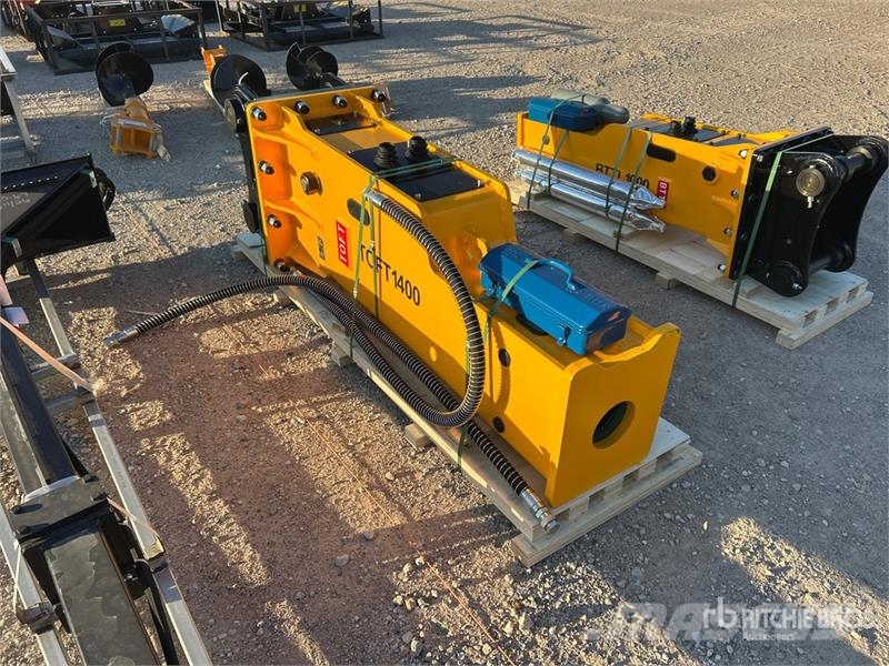 TOFT 1400 Hydraulic Breaker - Fits Cat 320 / 20 - Búracie kladivá / Zbíjačky