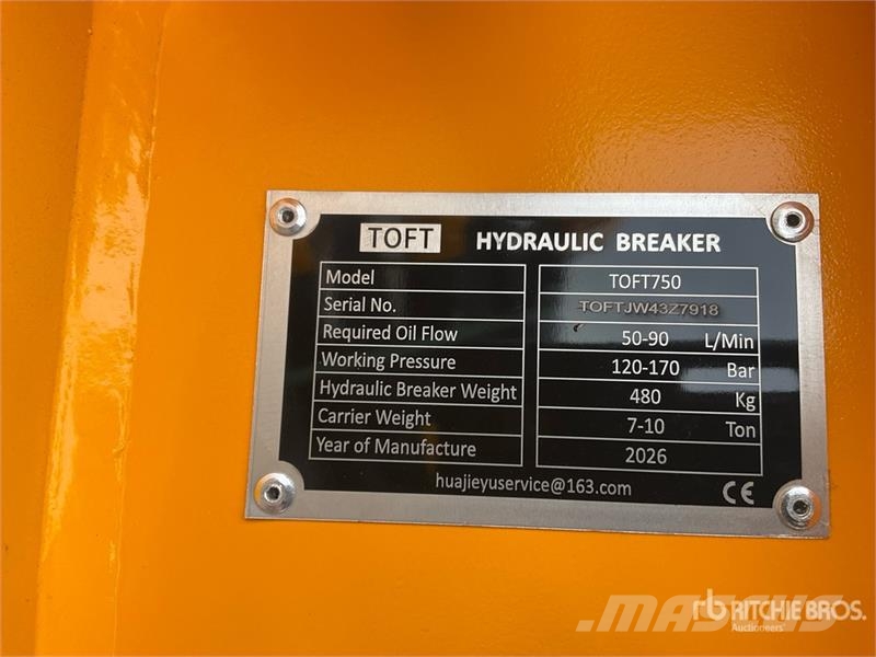 TOFT 750 Skid Steer Post Driver (Unused) フェンス機材