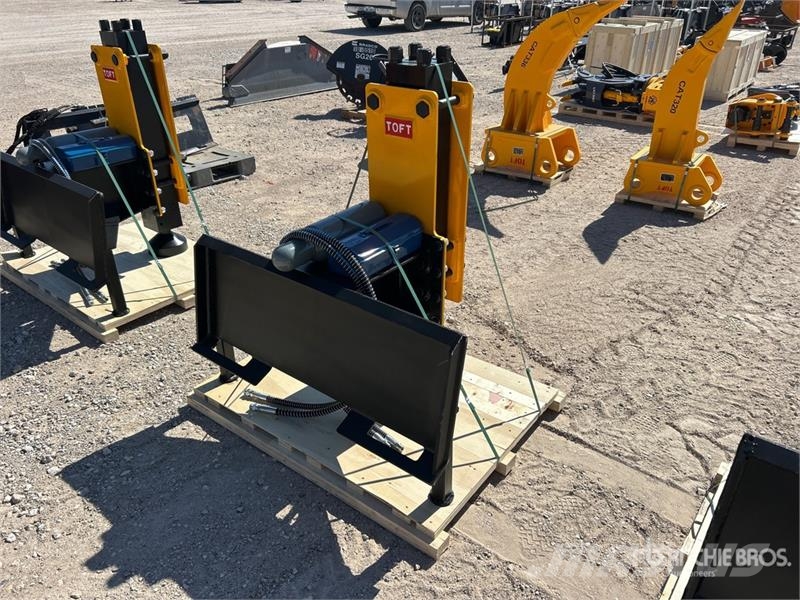  TOFT 750 Skid Steer Post Driver (Unused) Fencing equipment