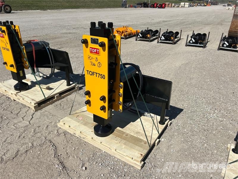  TOFT 750 Skid Steer Post Driver (Unused) Fencing equipment