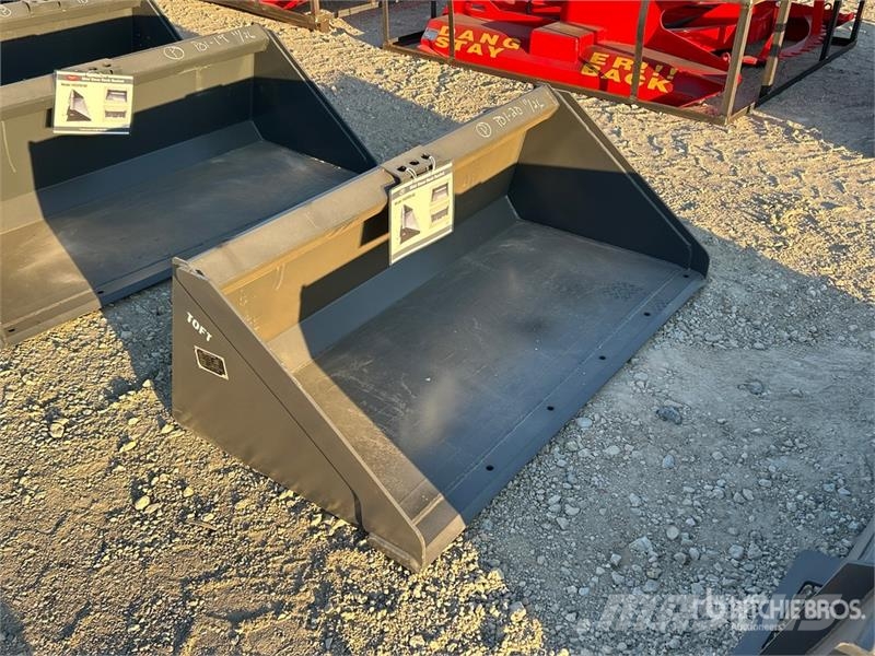  TOFT HSSRB-60 60 in Skid Steer Bucket (Unused) Buckets