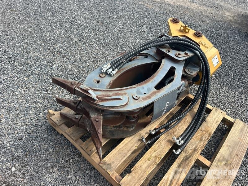  TOFT Rotating Excavator Grapple - Fits Cat 306/307 グラップル