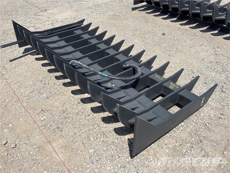  TOFT ST-72 72 in Skid Steer Landscape Rake (Unused Ancinho virador
