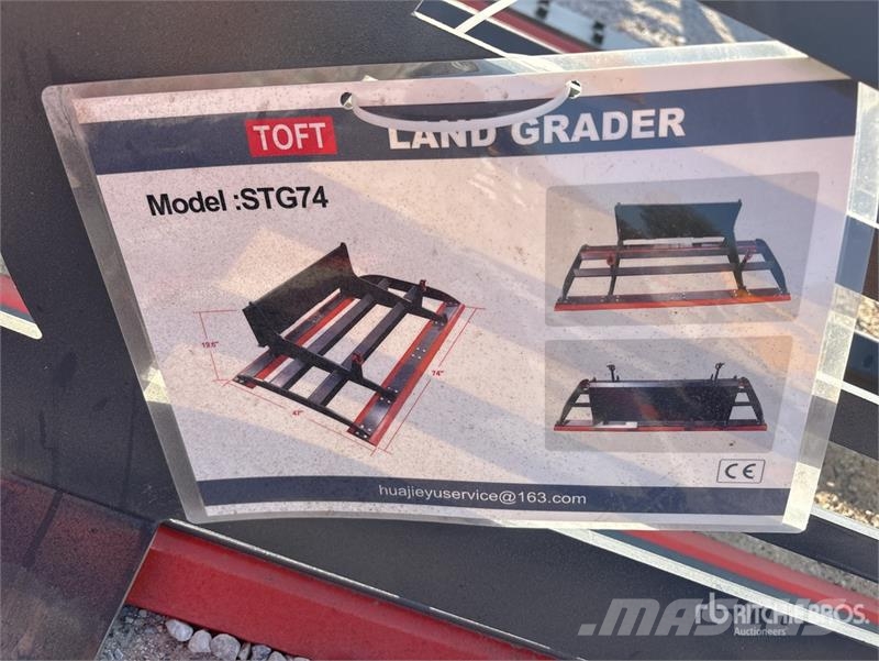 TOFT STG74 74 in Skid Steer Landplane (Unused) Agerslæber