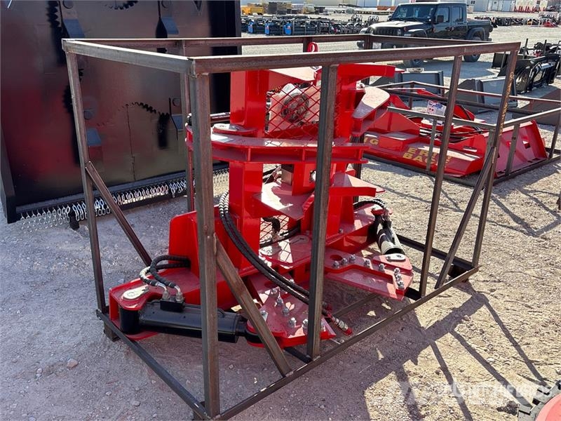 Top Cat Cat ECSSRB Skid Steer Tree Shear (Unused) 유압 전단기