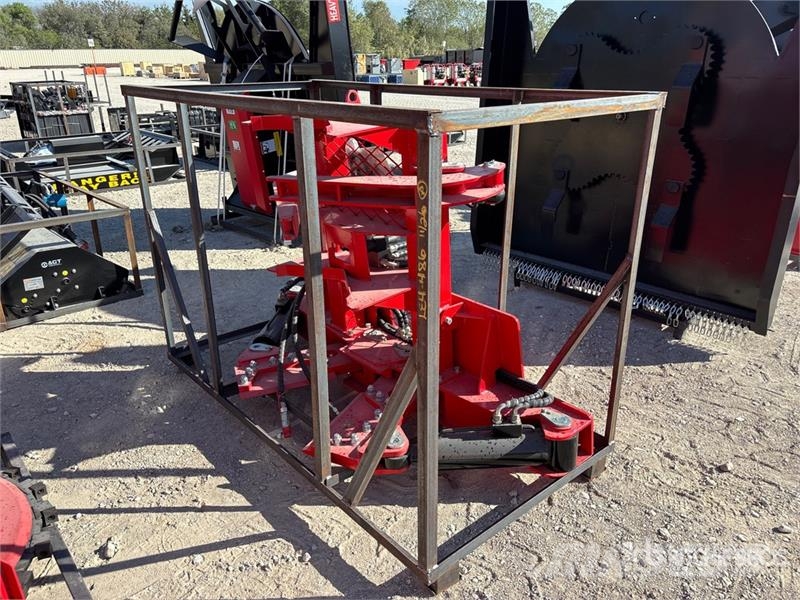 Top Cat Cat ECSSRB Skid Steer Tree Shear (Unused) 유압 전단기
