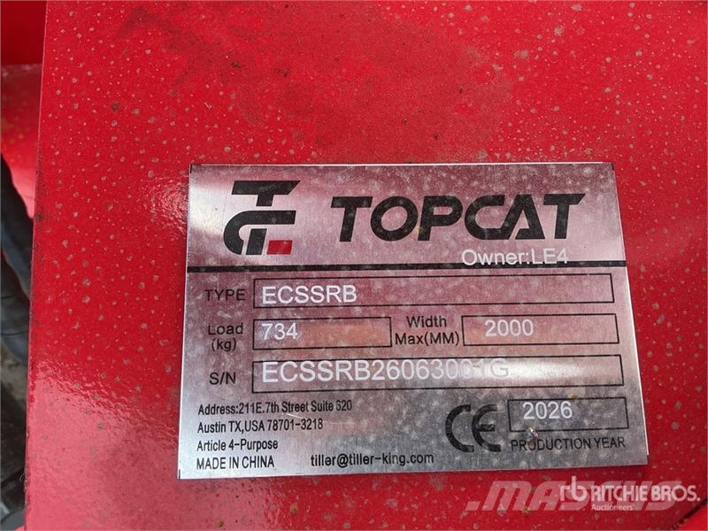 Top Cat Cat ECSSRB Skid Steer Tree Shear (Unused) Shears