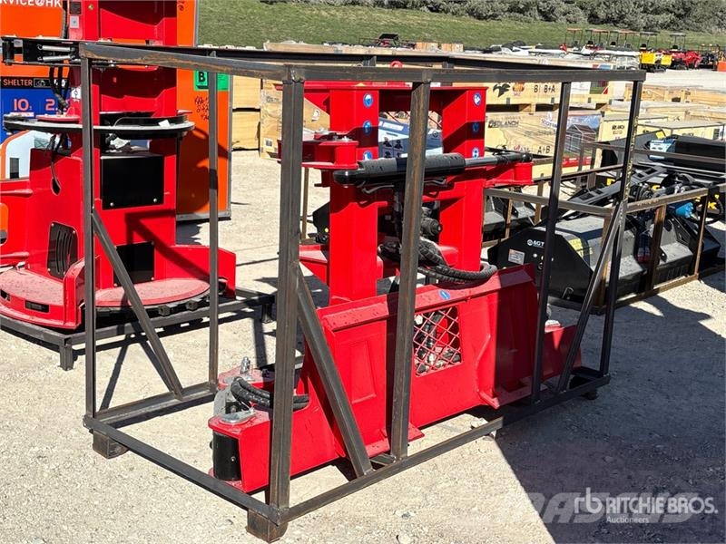 Top Cat Cat ECSSRB Skid Steer Tree Shear (Unused) 유압 전단기