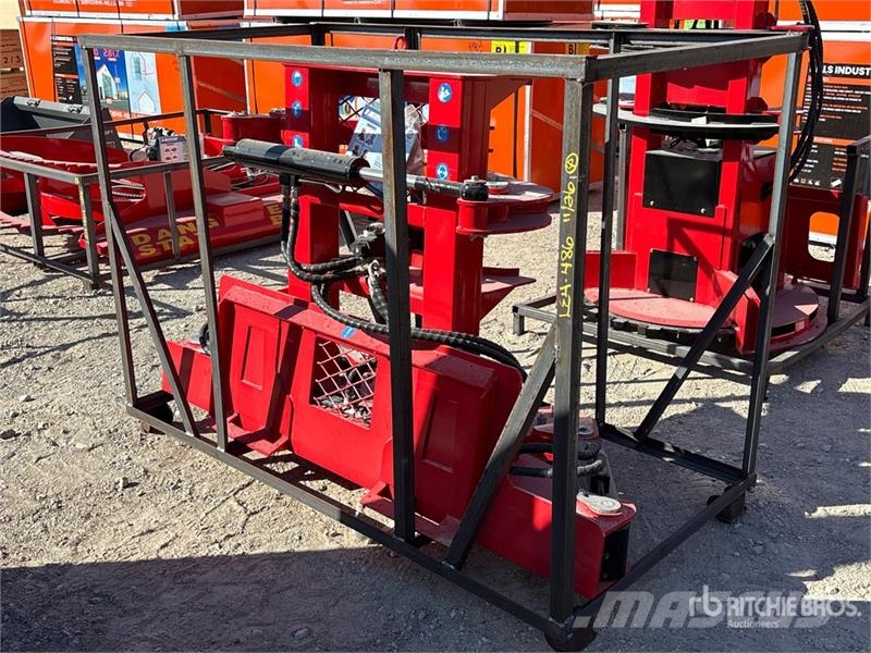 Top Cat Cat ECSSRB Skid Steer Tree Shear (Unused) 유압 전단기