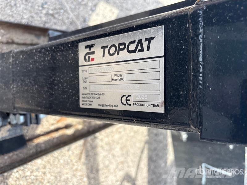 Top Cat Cat ECSSSTG200 Skid Steer Stump Grinder (U Jyrsimet