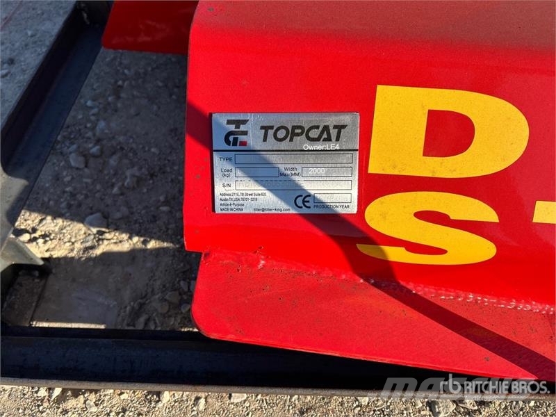 Top Cat Cat HDRC 72 in Skid Steer Brush Cutter (Un Gezogene und selbstfahrende Mäher