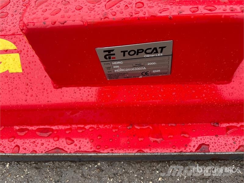 Top Cat Cat HDRC 72 in Skid Steer Brush Cutter (Un 牽引式モア/芝刈り機
