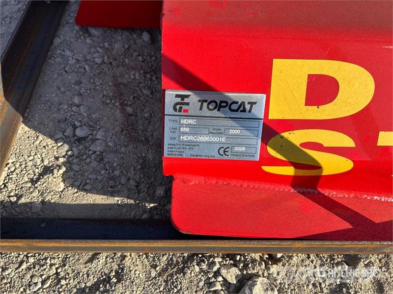 Top Cat Cat HDRC 72 in Skid Steer Brush Cutter (Un Gezogene und selbstfahrende Mäher
