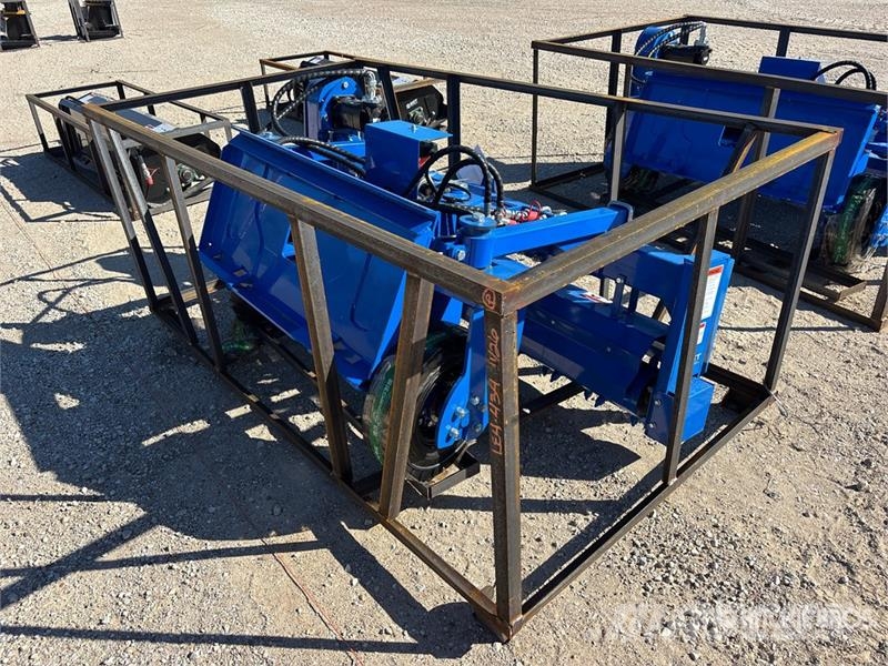 Top Cat Cat SSSCR72 72 in Skid Steer Power Rake (U Rakes and tedders