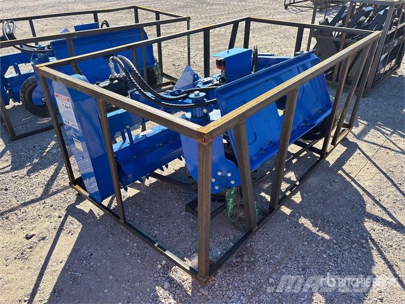 Top Cat Cat SSSCR72 72 in Skid Steer Power Rake (U Rakes and tedders