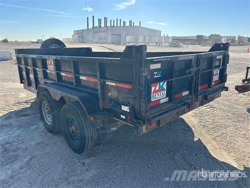 Top Hat 14 ft T/A Dump Utility Trailer 傾卸式拖車