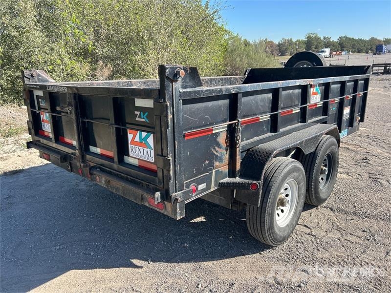 Top Hat 14 ft T/A Dump Utility Trailer 傾卸式拖車
