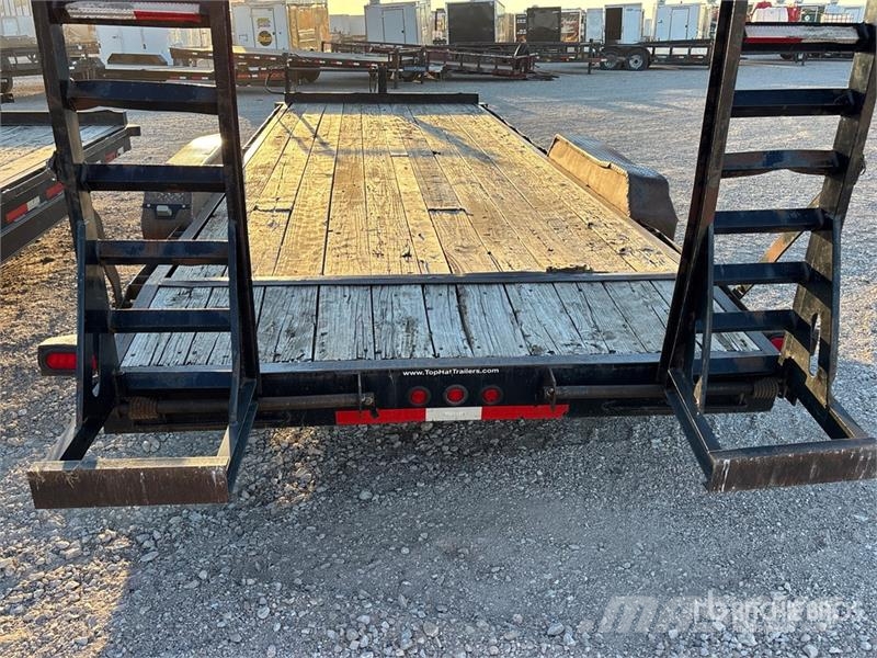 Top Hat 22 ft T/A Equipment Trailer Vehicle transport trailers
