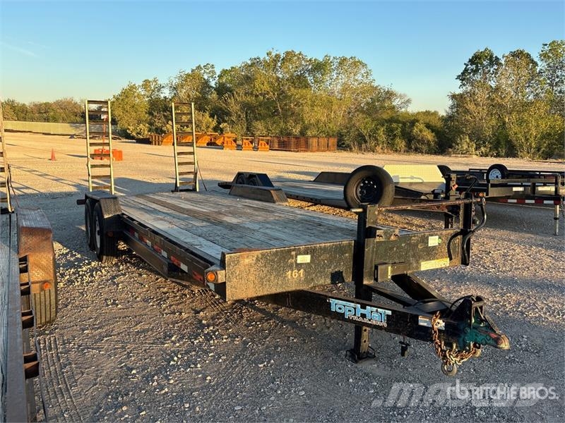 Top Hat 22 ft T/A Equipment Trailer Vehicle transport trailers