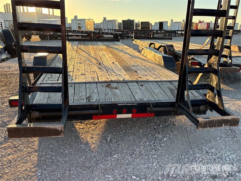 Top Hat 22 ft T/A Equipment Trailer Vehicle transport trailers