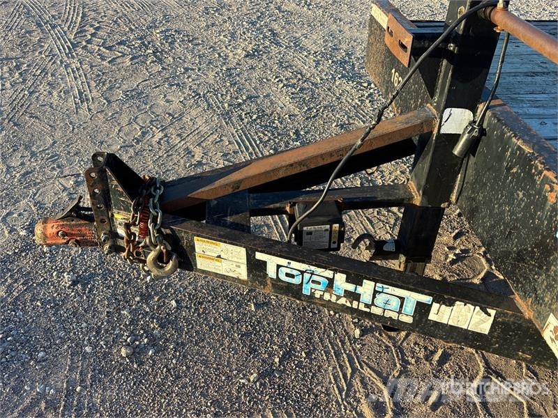 Top Hat 22 ft T/A Equipment Trailer Vehicle transport trailers