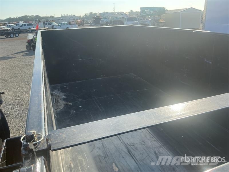 Top Hat DE14-14x83-14EF 14 ft T/A Dump Utility Trailer Tipper trailers
