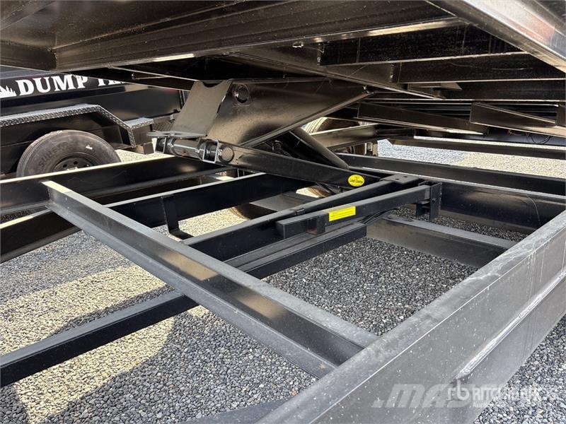 Top Hat DE14-14x83-14EF 14 ft T/A Dump Utility Trailer Tipper trailers