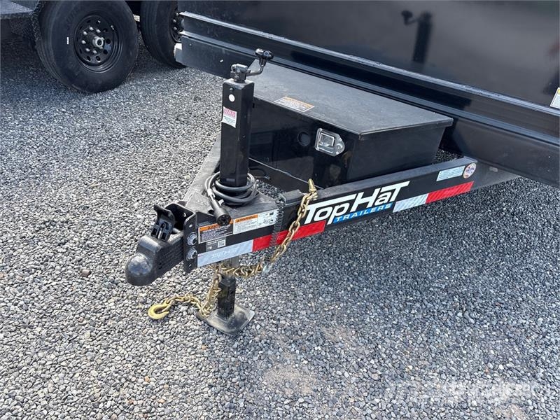 Top Hat DE14-14x83-14EF 14 ft T/A Dump Utility Trailer Tipper trailers
