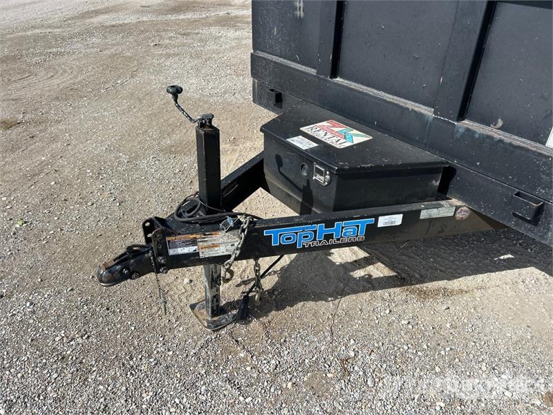 Top Hat DP-140-14X83-14E-F 14 ft T/A Dump Utility Trailer Kiper prikolice