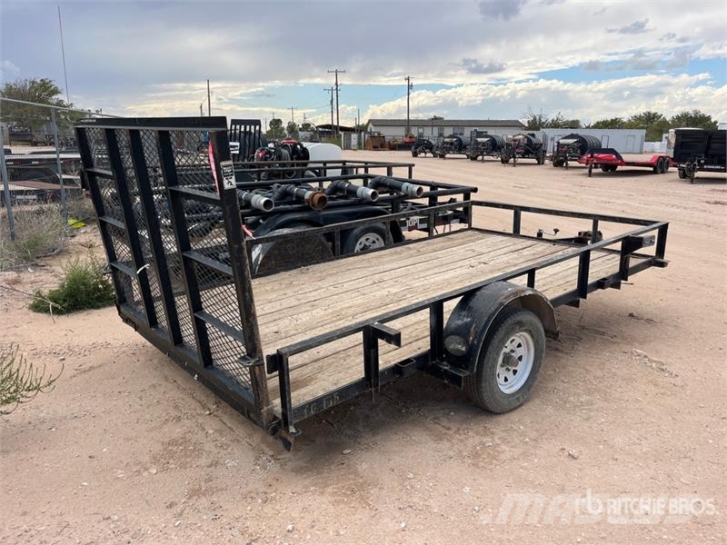 Top Hat Industries 12 ft S/A 12 ft Utility Trailer Citas piekabes