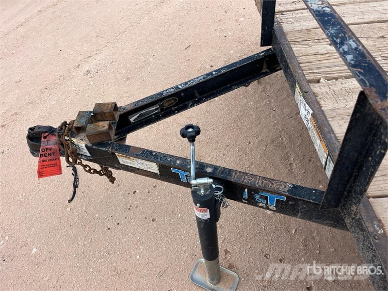Top Hat Industries 12 ft S/A 12 ft Utility Trailer Citas piekabes