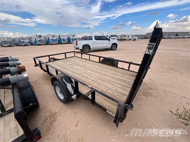 Top Hat Industries 12 ft S/A 12 ft Utility Trailer Citas piekabes