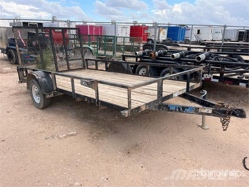 Top Hat Industries 12 ft S/A 12 ft Utility Trailer Citas piekabes