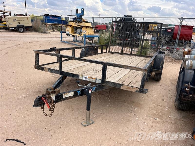 Top Hat Industries 12 ft S/A 12 ft Utility Trailer Citas piekabes