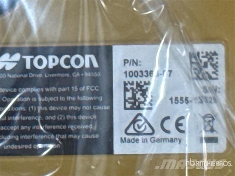 Topcon 3DMCX-MAX DUAL 2 boxes Grade Control System 其他組件