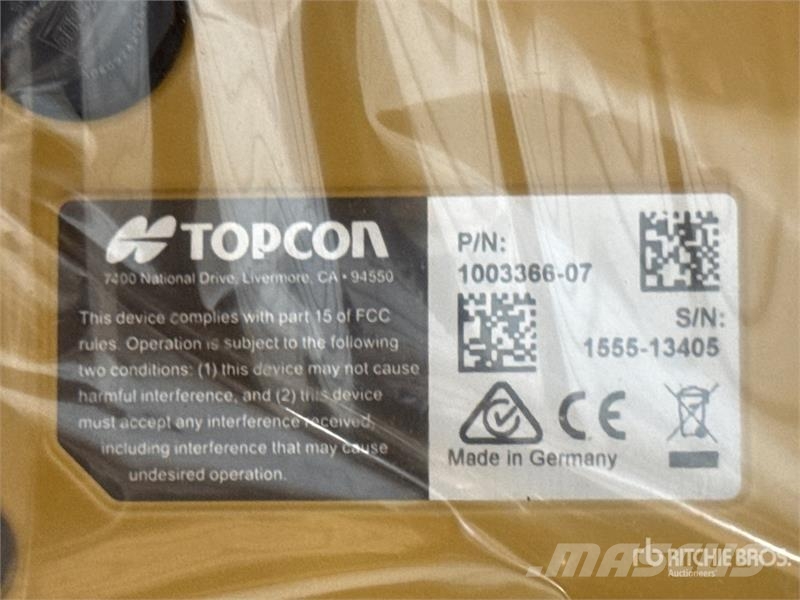 Topcon 3DMCX-MAX DUAL 2 boxes Grade Control System 其他組件
