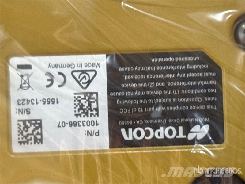 Topcon 3DMCX-MAX DUAL 2 boxes 儀器、測量及自動化設備
