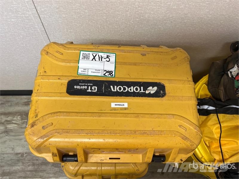 Topcon GT-503 Robotic Total Station Instrumenter, måle- og automatiseringsudstyr