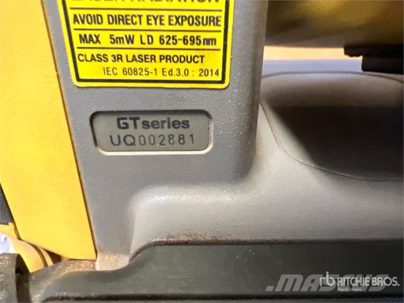 Topcon GT-503 Robotic Total Station Instrumenter, måle- og automatiseringsudstyr