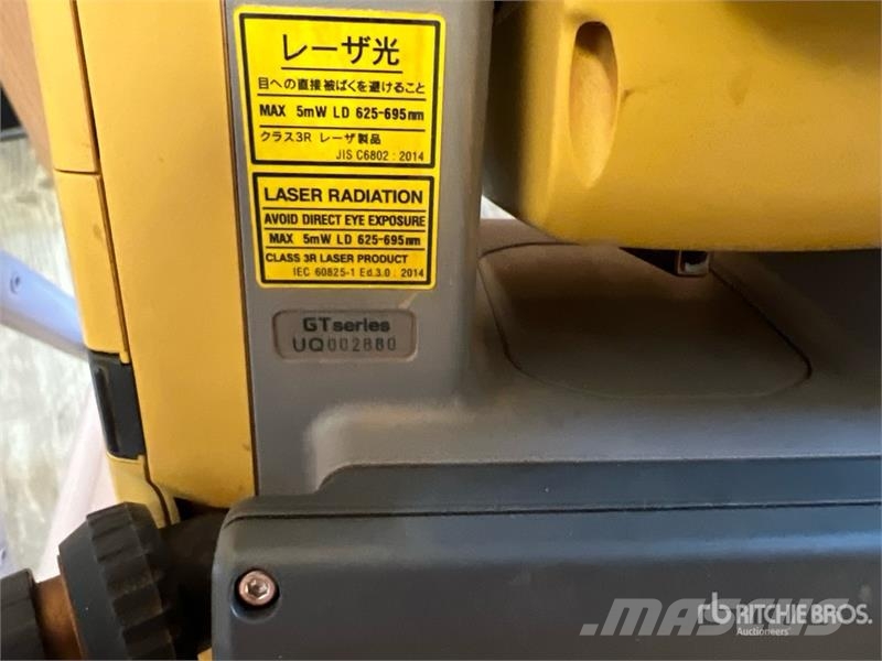 Topcon GT-503 Robotic Total Station Instrumentit, mittaus- ja automaatiolaitteet