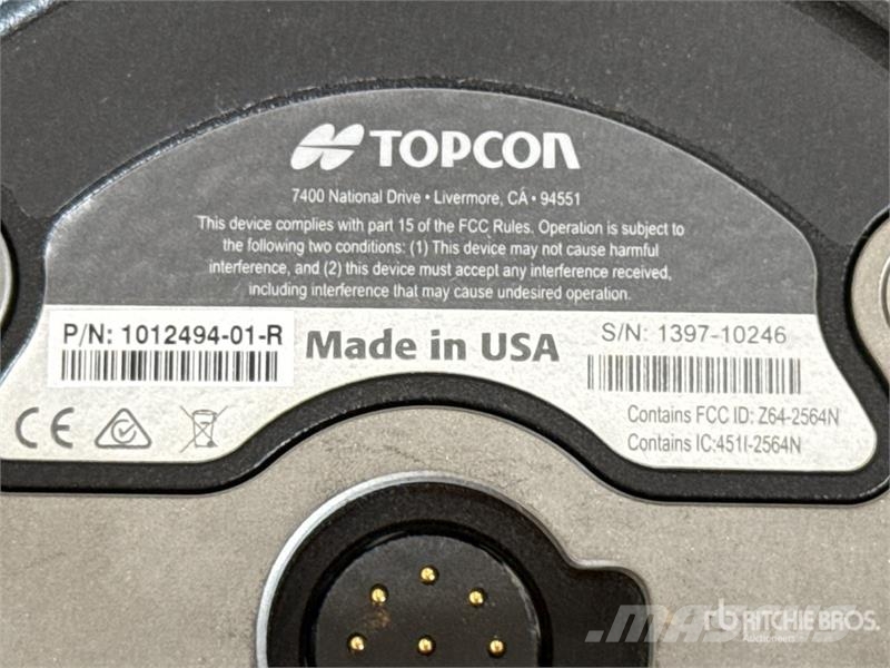Topcon PZSI3 Grade Control System Outros componentes