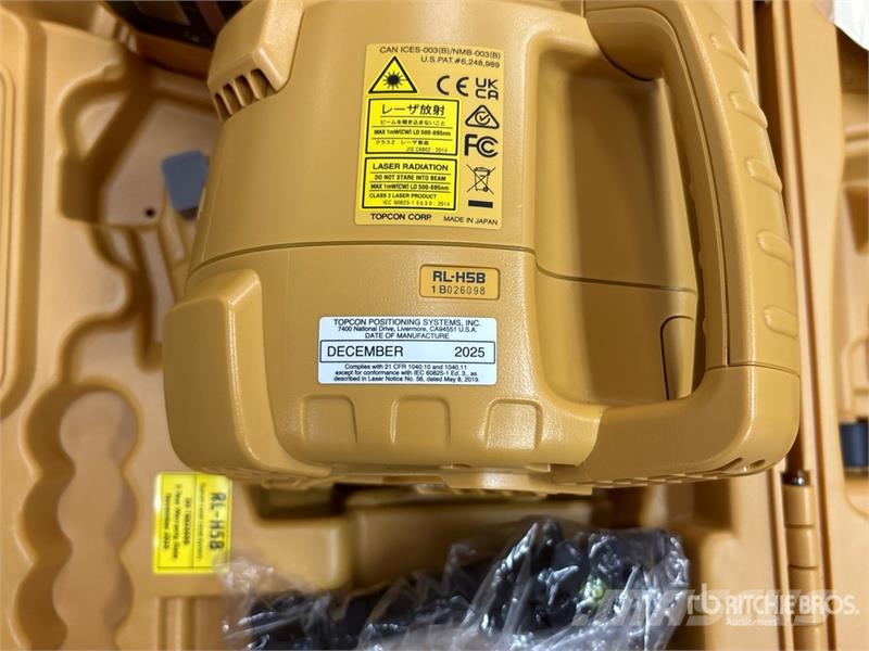 Topcon RL-H5B Rotary Laser Level (Unused) Strumenti, apparecchiature di misurazione e automazione