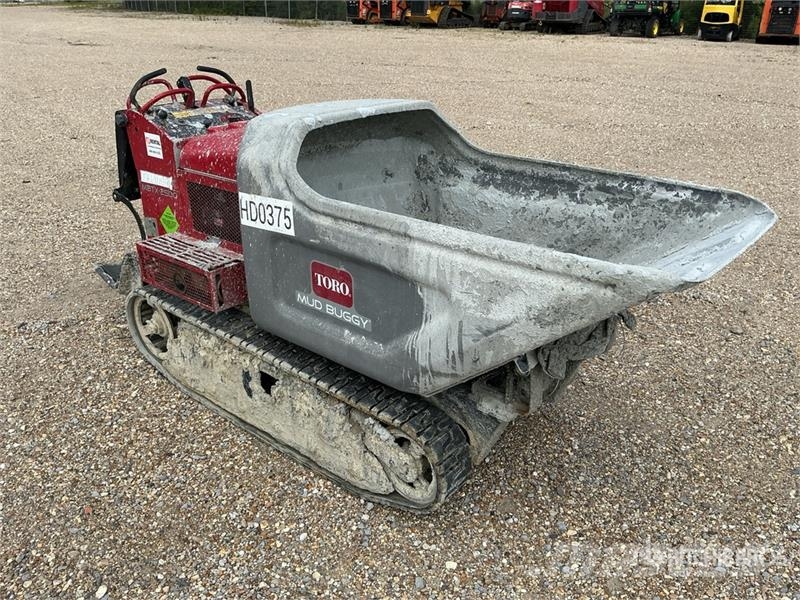Toro MBTX2500-68138 1.25 ton Stand-On Concrete Buggy Priedai