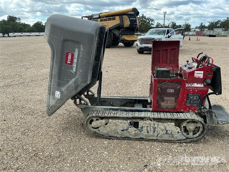 Toro MBTX2500-68138 1.25 ton Stand-On Concrete Buggy Priedai