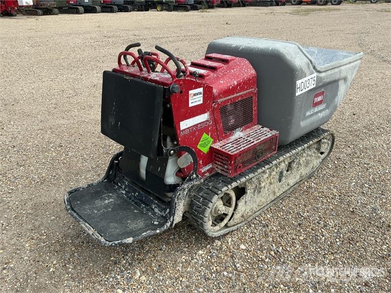 Toro MBTX2500-68138 1.25 ton Stand-On Concrete Buggy Priedai