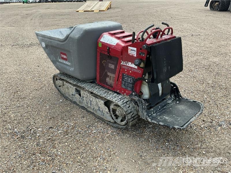 Toro MBTX2500-68138 1.25 ton Stand-On Concrete Buggy Priedai