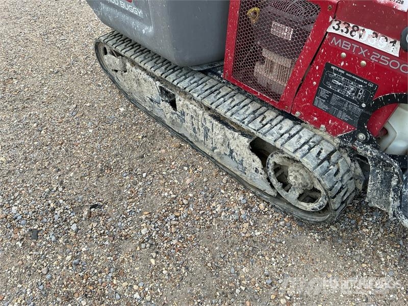 Toro MBTX2500-68138 1.25 ton Stand-On Concrete Buggy Priedai