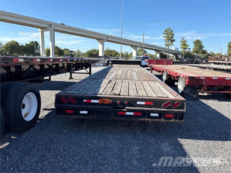 TOWMASTER T-70HT 48 ft T/A Hydraulic Tail Trailer Low loaders