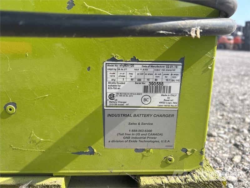 Toyota 05-8FBM25T 5000 lb Electric Forklift Elektriskie autoiekrāvēji